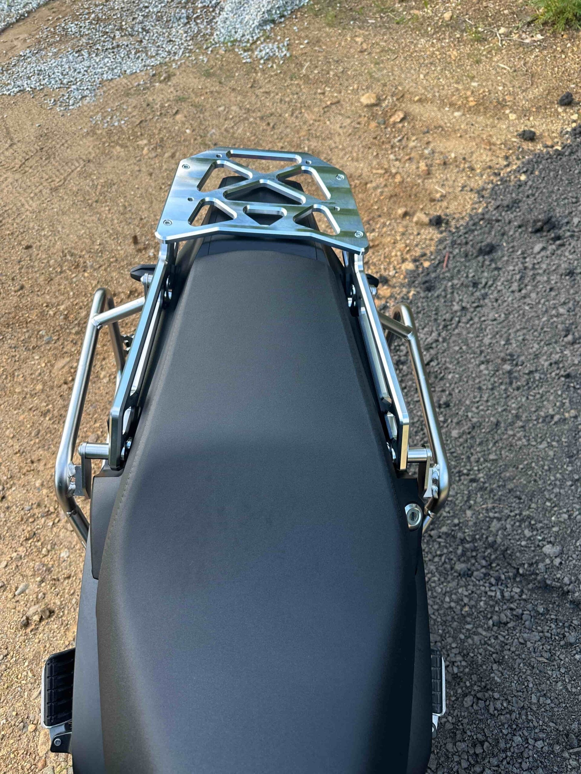 TransAlp Rack Gen 2 image 7 - raw finish