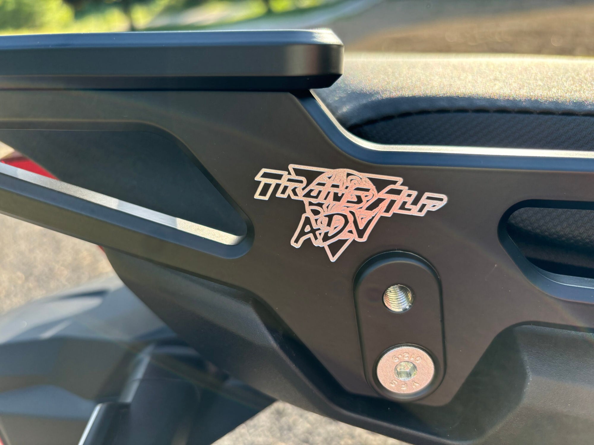 TransAlp Rack Gen 2 image 16 - black powder coat