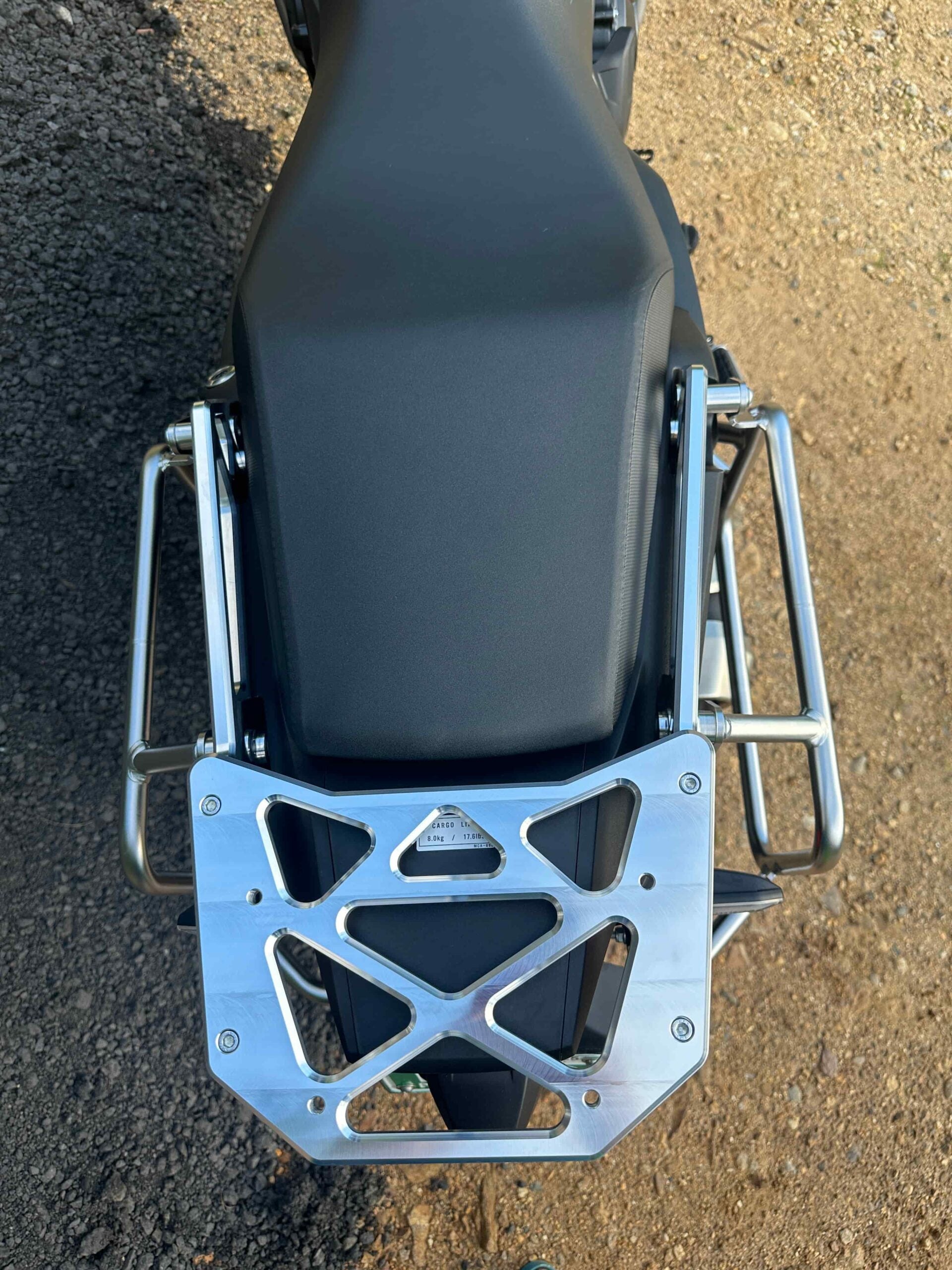 TransAlp Rack Gen 2 image 6 - raw finish