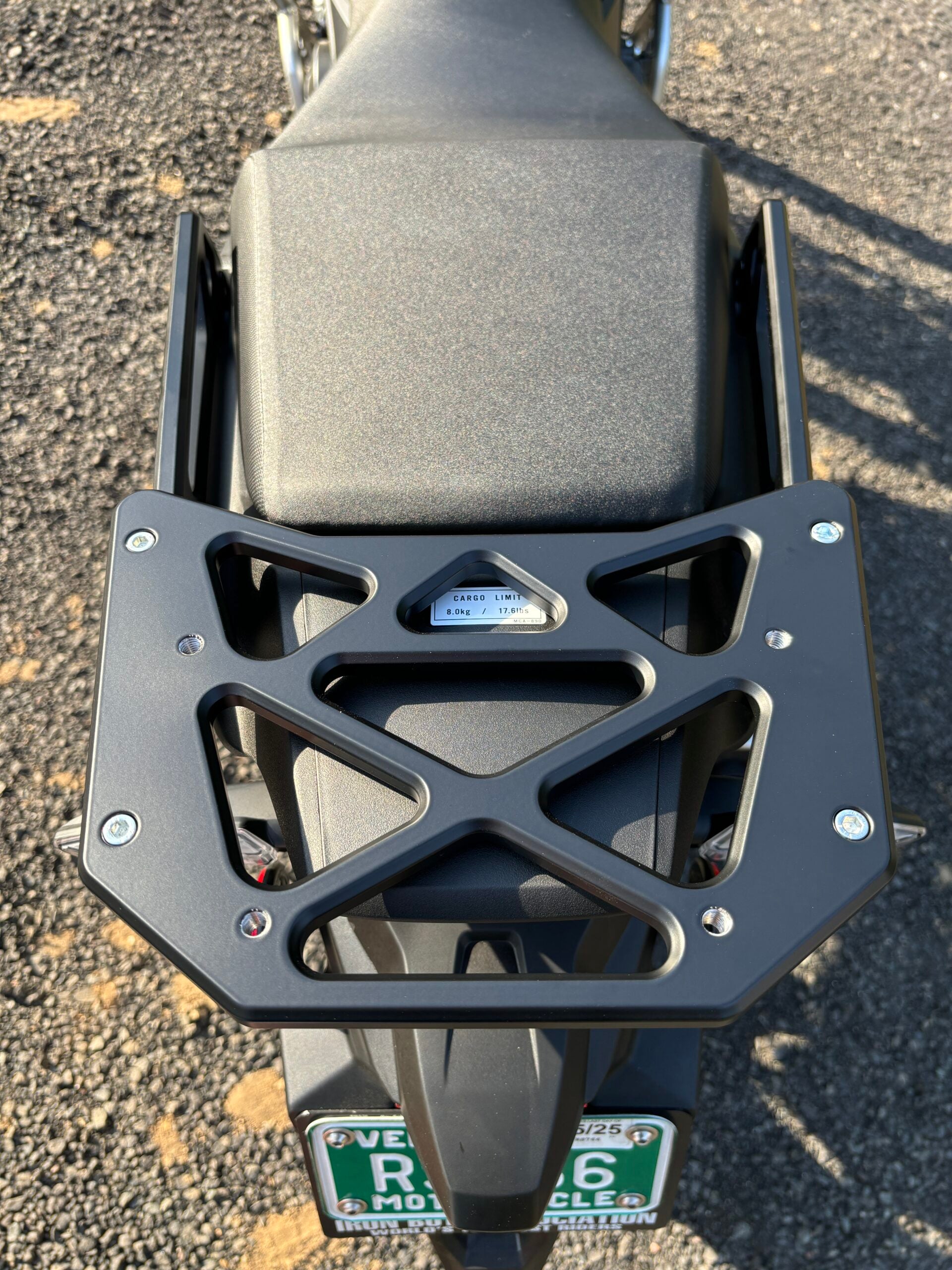 TransAlp Rack Gen 2 image 14 - black powder coat