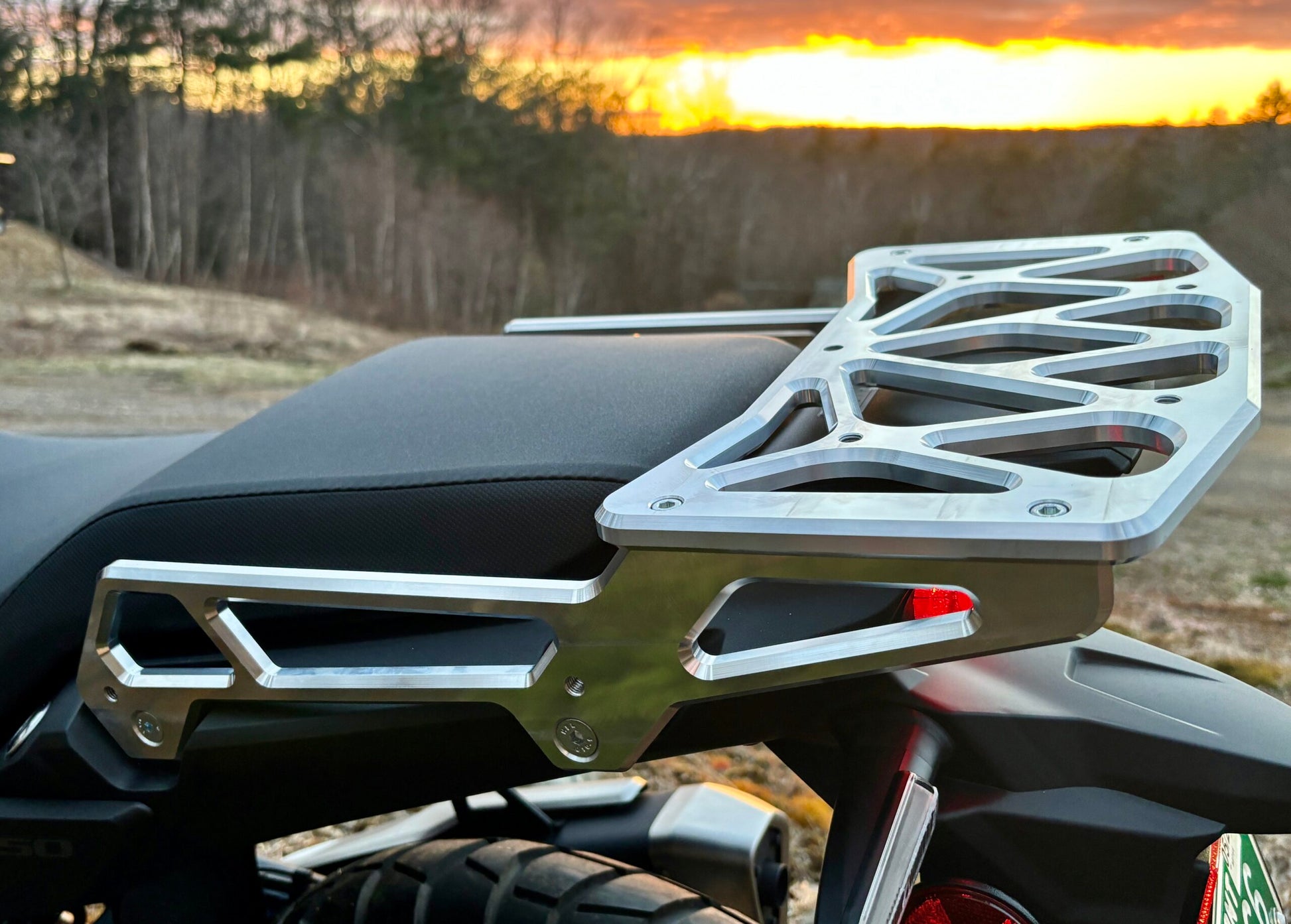 TransAlp Rack (Gen 1) - Machined finish/Raw image