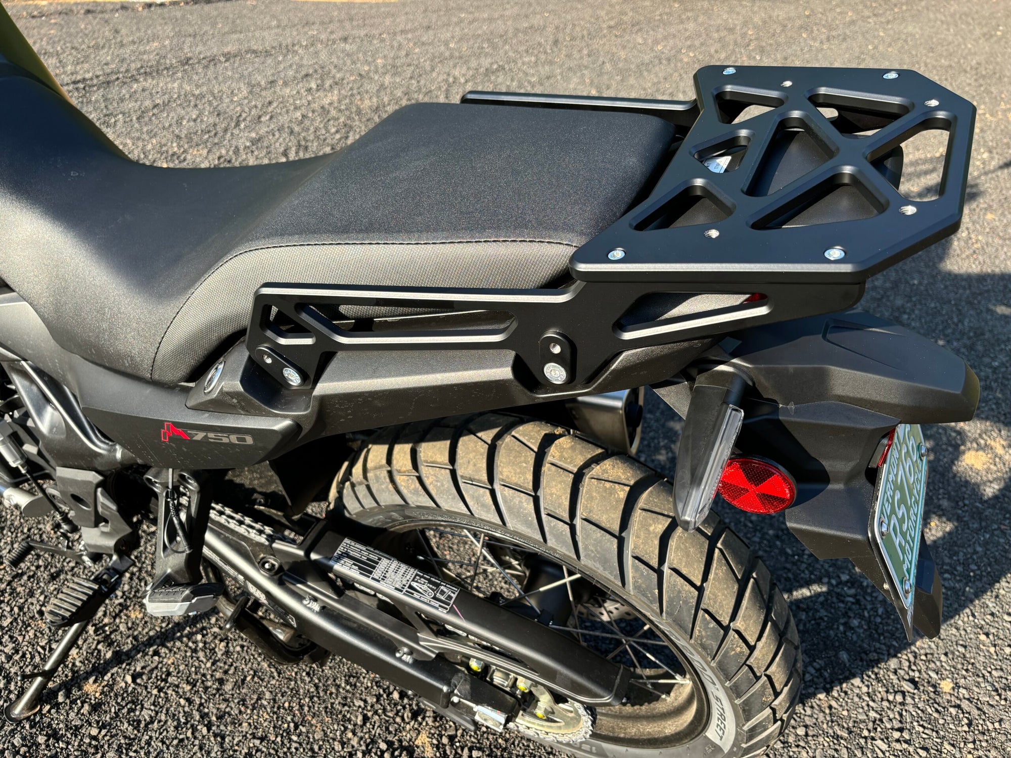 TransAlp Rack Gen 2 image 19 - black powder coat