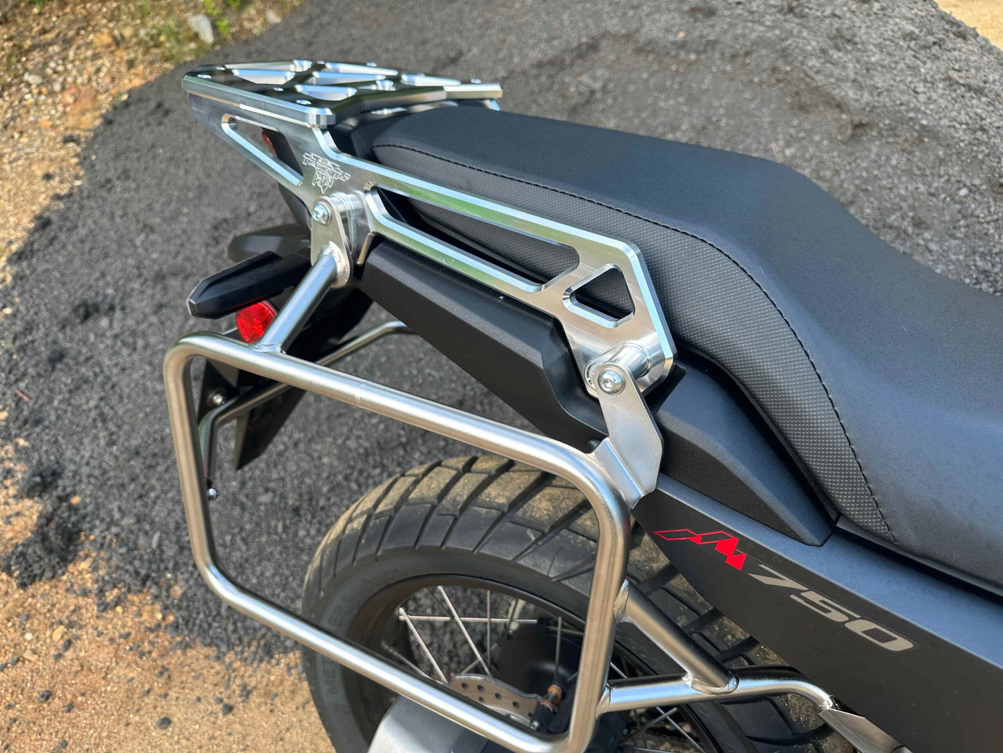 TransAlp Rack Gen 2 image 1 - Raw finish